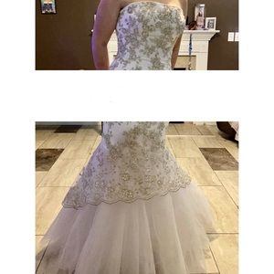 Tiffany Design Wedding Dress 
Size 14, Never worn, Tags still on.